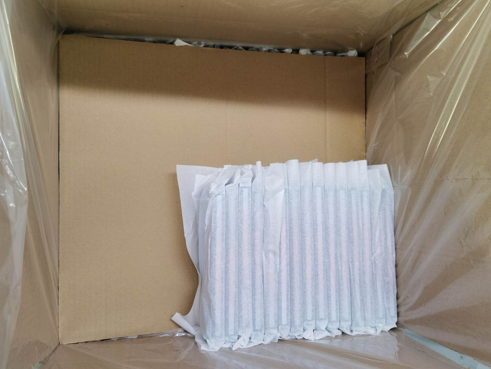 custom tin boxes wrapped with tissue paper