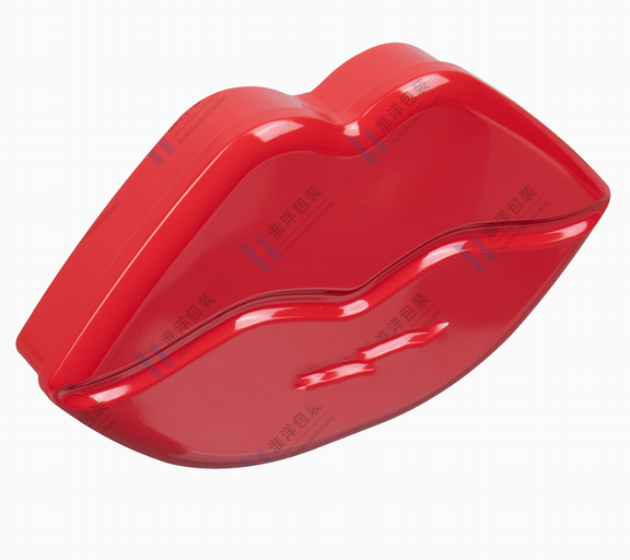 lip shaped candy tin